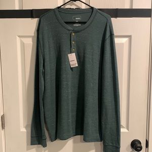 Thermal green long sleeve